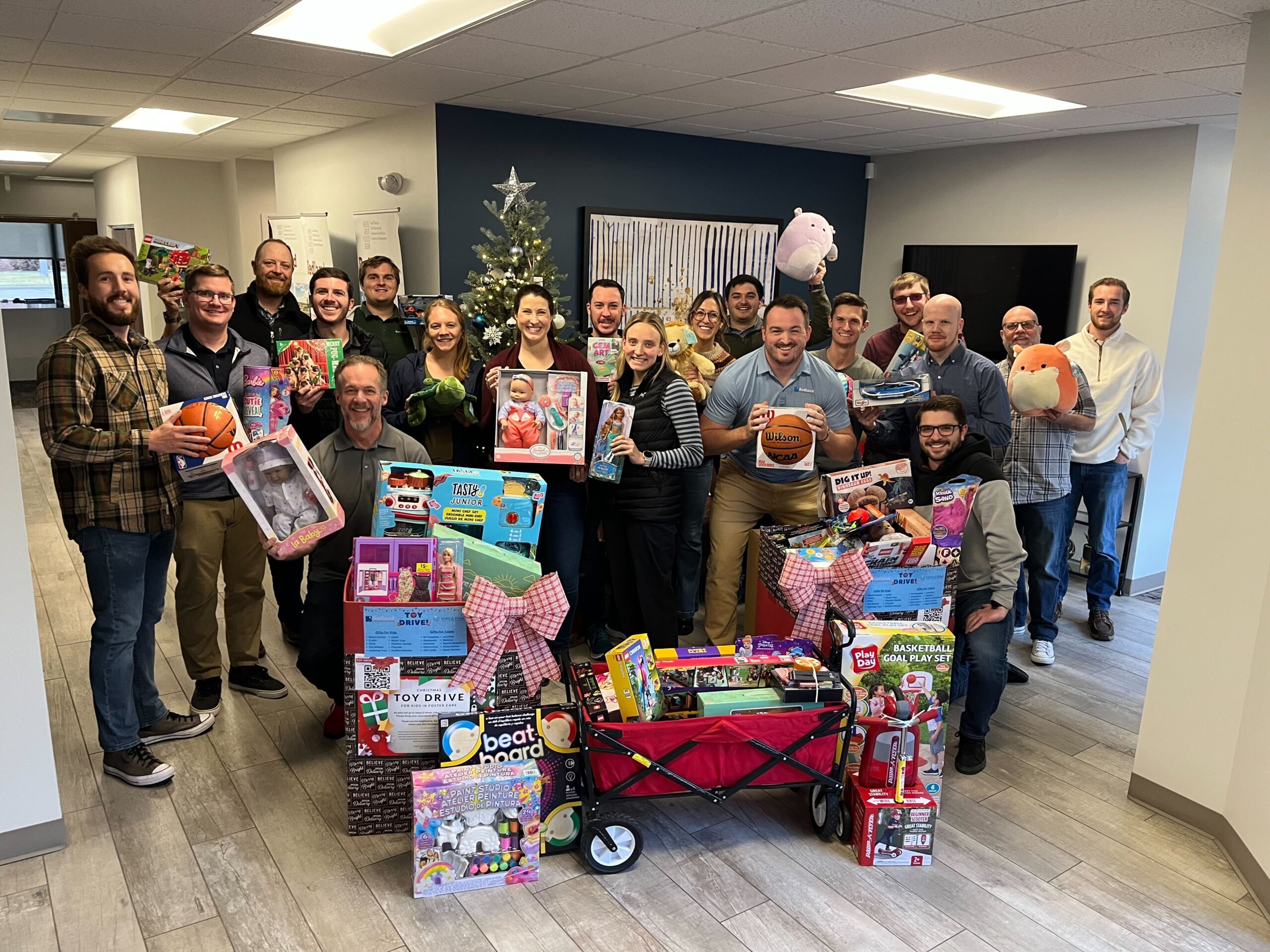 Wrapping Up the Holiday Toy Drive, A New Tradition Begins